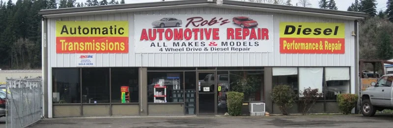 Rob's Automotive Repair Center exterior in Clackamas, Oregon